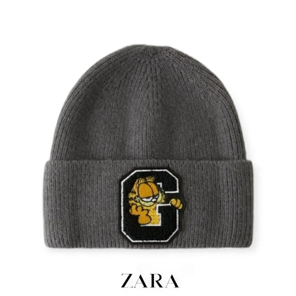 ZARA Kids | Gray | GARFIELD © PAWS INC KNIT HAT
